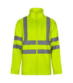 Jaqueta de Alta Visibilidade com fitas refletoras EN471 em tecido softshell VELILLA Série 306005
