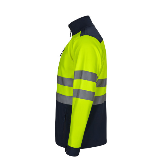 Shell Visible Jacket SOFT SHELL TWO-COLOR High Visibility Jacket. Series 306006