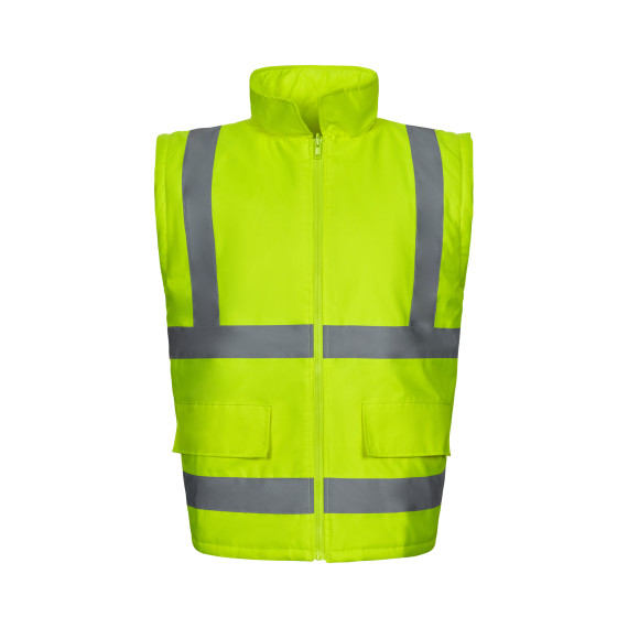 4-in-1 parka with high visibility reflective strips for night work VELILLA 306007