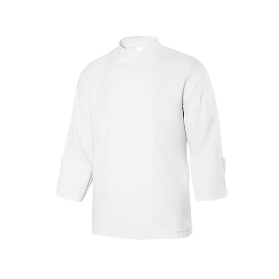 Long sleeve kitchen jacket made of breathable fabric VELILLA 405210