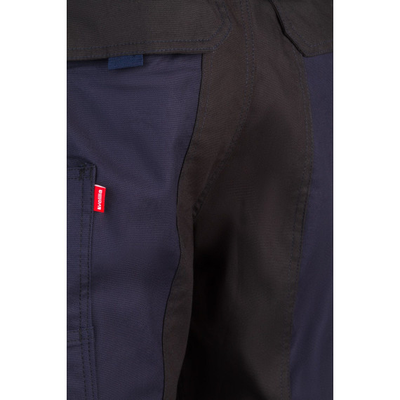 Calças de canvas stretch em tecido Oxford, bicolor VELILLA 103019S