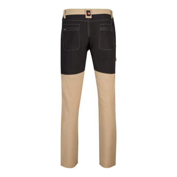 Bicolor stretch trekking pants with multiple pockets VELILLA 103022S