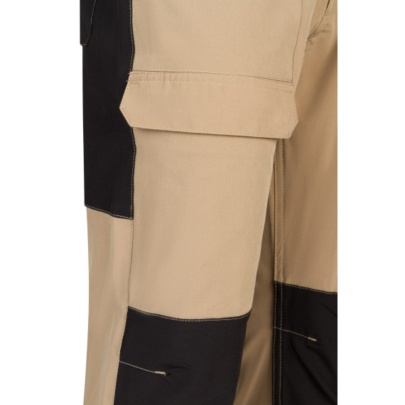 Bicolor stretch trekking pants with multiple pockets VELILLA 103022S