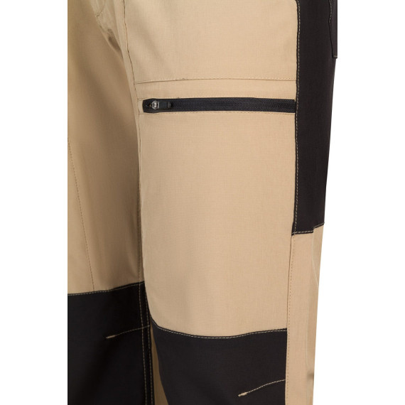 Bicolor stretch trekking pants with multiple pockets VELILLA 103022S