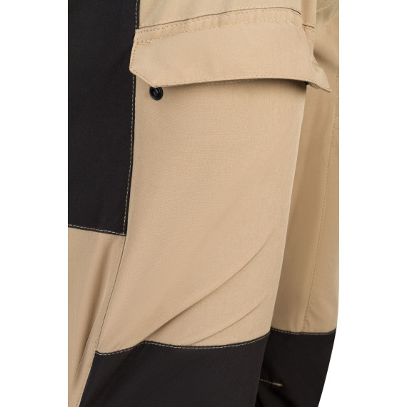 Bicolor stretch trekking pants with multiple pockets VELILLA 103022S