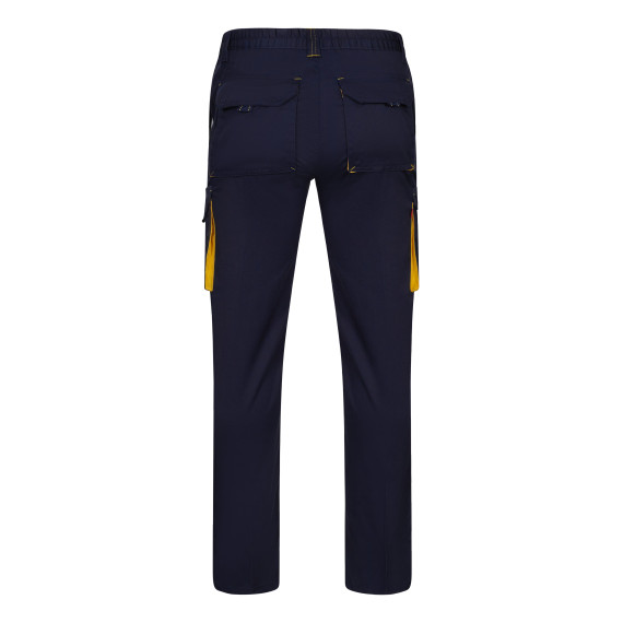 Workshop pants with bicolor details on the pockets in stretch fabric VELILLA Series 103024S