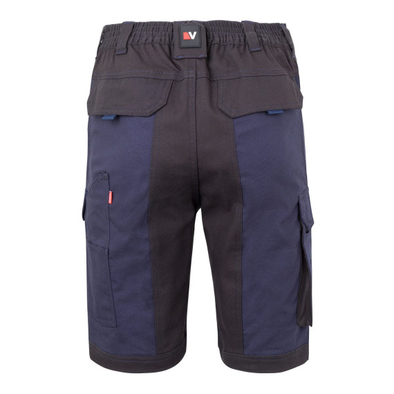 Work shorts with floating pockets in stretch canvas fabric VELILLA Series 103029S