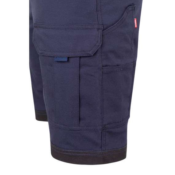 Arbeitshose mit aufgesetzten Taschen aus Stretch-Canvas VELILLA Serie 103029S