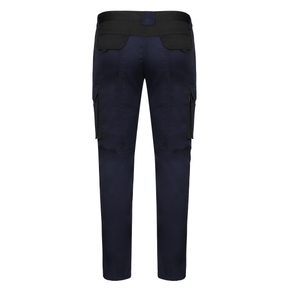 Pantaloni da lavoro bicolore in tessuto stretch VELILLA 103031S