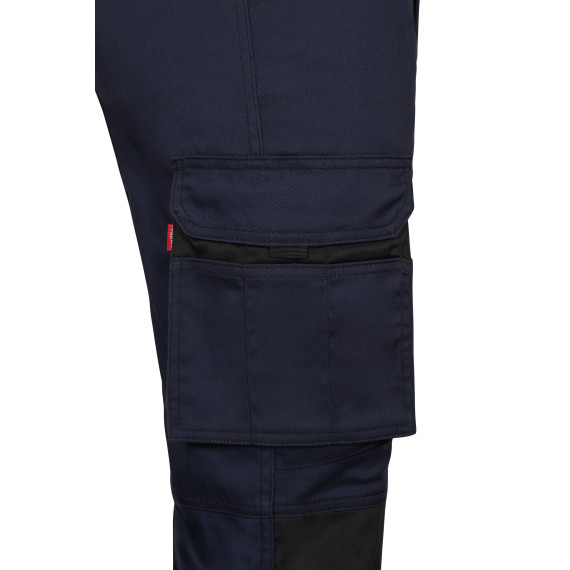 Bicolor work pants stretch fabric VELILLA 103031S