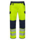 Pantaloni con bande di alta visibilità RS e ginocchiere in tessuto elasticizzato e cotone VELILLA Serie 303010S