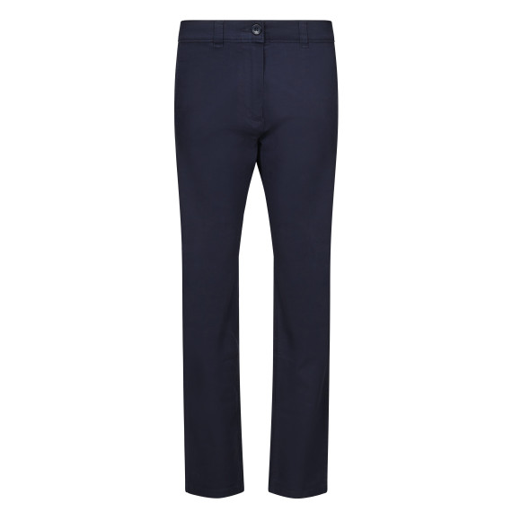 Women's stretch chino pants with pockets for the office VELILLA 403012S