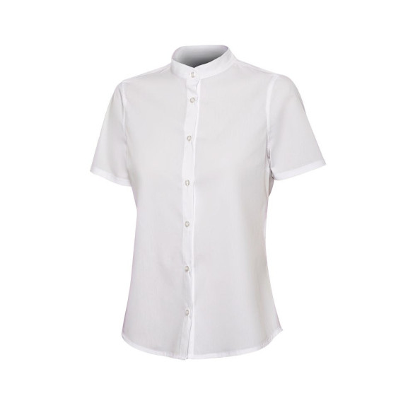 Women's stretch short sleeve shirt for office VELILLA 405014S