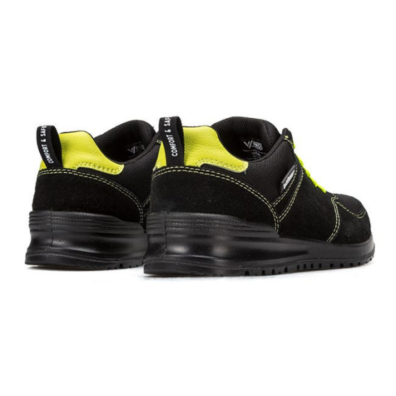 Arbeitsschutzschuh VITAL S1P ESD SRC in schwarz gelb VELILLA 707004Y