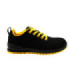 Sapatos de segurança S1P ESD SRC sem metal amarelo preto VELILLA 707007Y