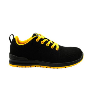 Chaussures de sécurité S1P ESD SRC sans métal jaune noir VELILLA 707007Y