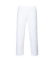 Pantaloni da panettiere in tessuto durevole, ritenzione del colore, bianco PORTWEST 2208