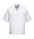Chemise de boulanger à manches courtes col classique couleur blanche PORTWEST 2209