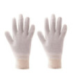 Handschuh mit elastischem Bündchen Stockinette Unterstützung Gauge 18 PORTWEST A050 (600 Paare)