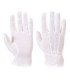 Luvas de algodão 100% Terry de grande destreza Microdot PORTWEST A080 (12 pares)