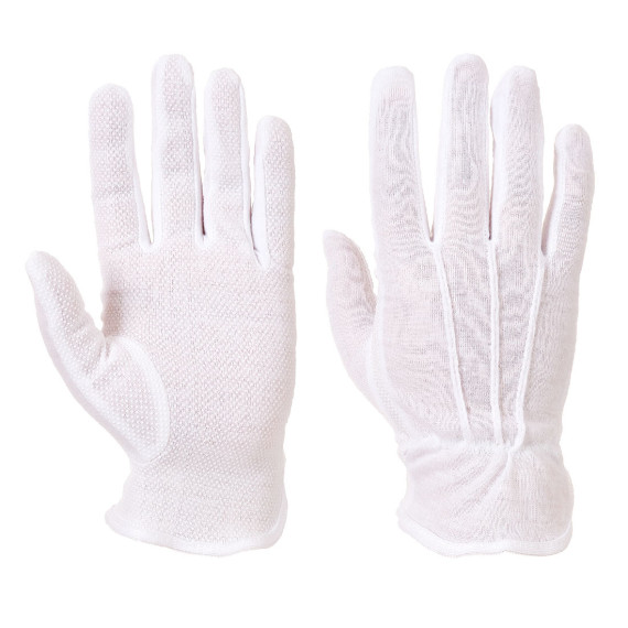 Gant en coton 100% Terry de grande dextérité Microdot PORTWEST A080 (12 paires)