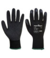 Guante de trabajo de punto, galga 10 nivel 2 anti abrasión Grip PORTWEST A100 (12 pares)