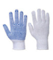 Classic Seamless Work Glove, Gauge 7 Polka Dot PORTWEST A111