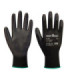 Work glove with smooth PU coating, food safety CE PORTWEST A120 (12 pairs)