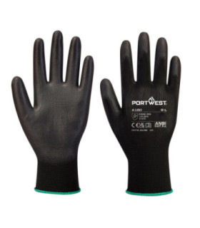 Work glove with smooth PU coating, food safety CE PORTWEST A120 (12 pairs)