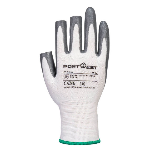 Guantes sin dedos Grip 13 Nitrilo 3 (12 pares) PORTWEST A311