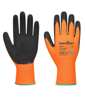 Guantes HiVis Grip con espuma de látex PORTWEST A340 (12 pares)