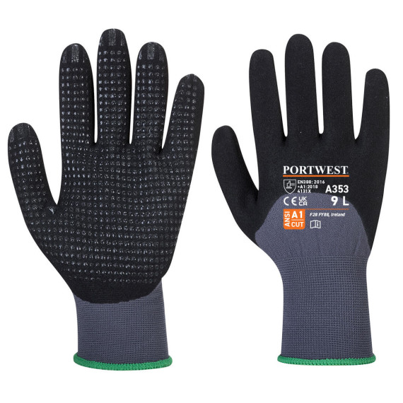 Handschuh für die Handhabung 3/4 DermiFlex Ultra Plus. Dex. 5 PORTWEST A353