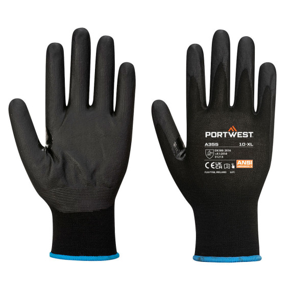 Gants Touchscreen NPR15 pour écran tactile en mousse de nitrile (12 paires) PORTWEST A355