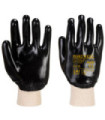 PVC glove with elastic cuff - A400