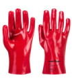 PVC handling glove level EN Abrasion 4 PORTWEST A427 (12 pairs)