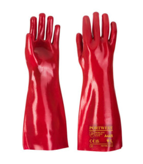 Gant de manipulation niveau EN Abrasion 4, en PVC PORTWEST A445