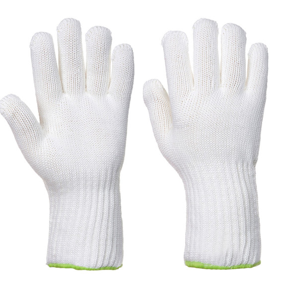 Luvas de proteção ao calor 250ºC, sem costuras, ambidestro PORTWEST A590