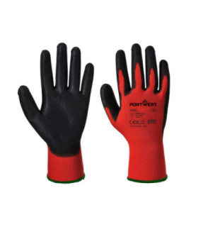 General handling glove A641 Red - PU PORTWEST (12 pairs)