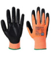 Amber Cut glove, with nitrile foam - A643