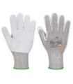 Cut-resistant leather glove F, gauge 13 PORTWEST A674