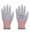 LR13 ESD cut-resistant glove with ends covered with PU - Pack of 12 - A696