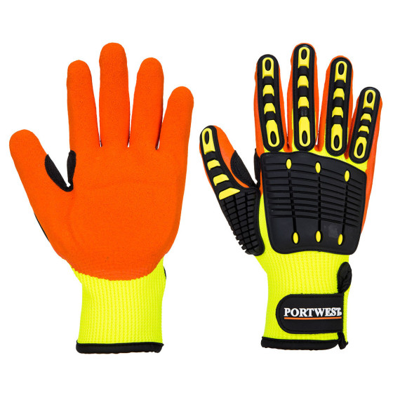 A721Y1RS Anti-Impact Handschuhe Gelb/Orange Dext. 5 PORTWEST A721