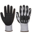 Schnittfeste Handhabungshandschuhe TPV Impact Cut Grau/Schwarz Dext. 4 PORTWEST A723