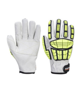 Professionelle stoßfeste Handschuhe Impact Pro Cut Grau Dext. 4 PORTWEST A745