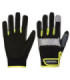 Mechanikerhandschuhe PW3 Allgemeine Verwendung Schwarz/Gelb PORTWEST A770