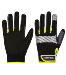 Mechanics Gloves PW3 General Utility Black/Yellow PORTWEST A770
