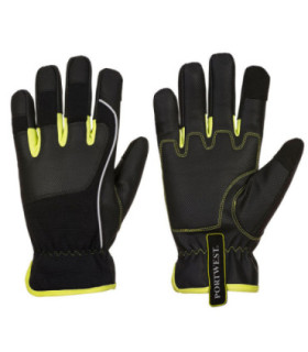 Mechanikerhandschuh PW3 Tradesman Schwarz/Gelb, hohe Leistung PORTWEST A771