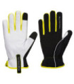 Guanti per meccanici PW3 Inverno Nero/Giallo inverno A776