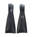 Gants de protection chimique en latex noir 600mm PORTWEST A803