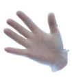 Guante desechable de vinilo en polvo (pack 100) Incoloro PORTWEST A900